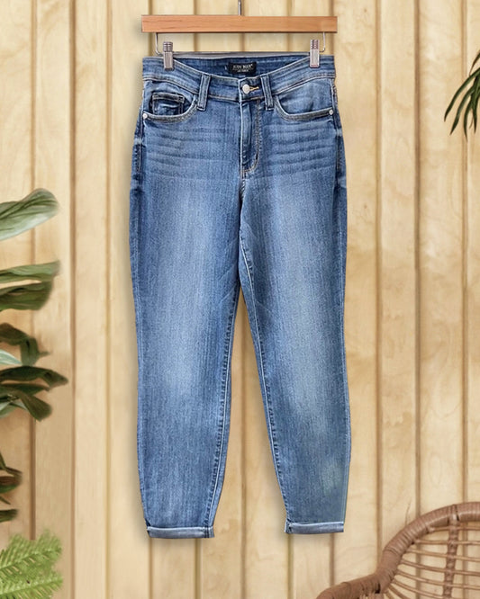 Washed Gradient On-trend Harem Jeans