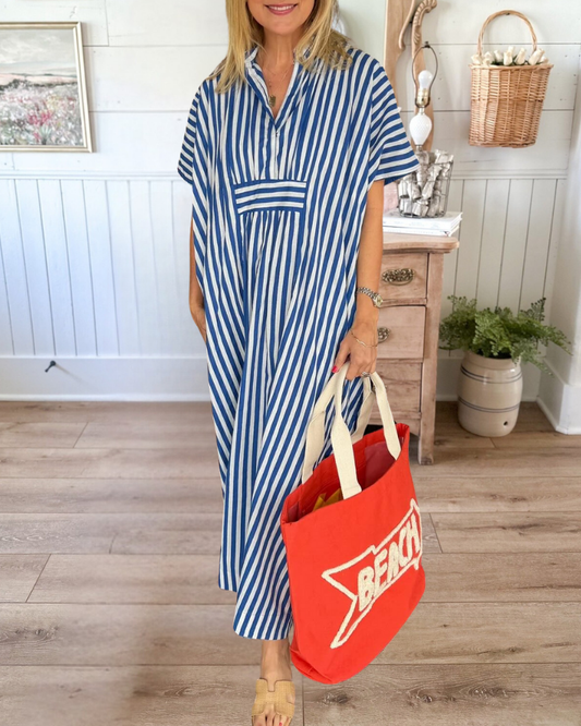Margot Kaftan Stripe Maxi Dress