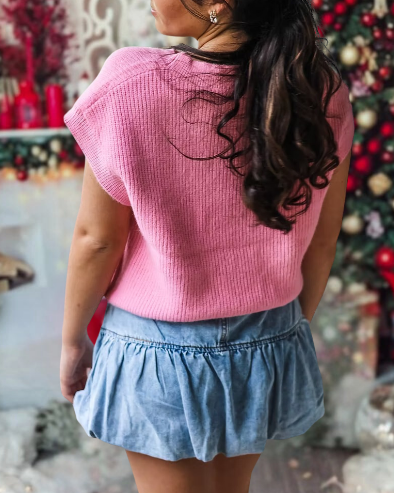 Christmas Nutcracker Knit Vest