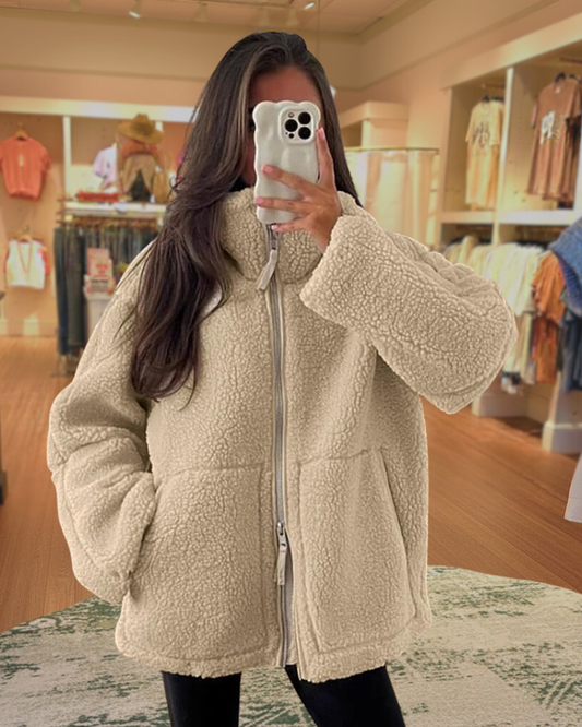 Sherpa Zip Up Jacket