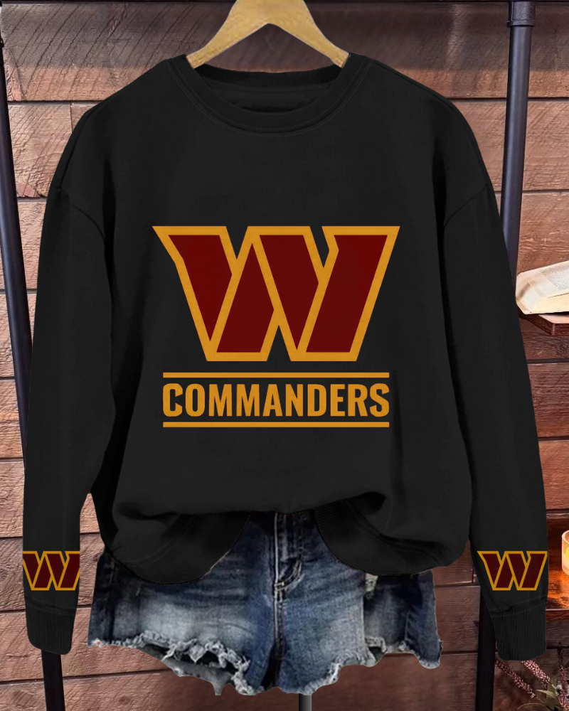 W Logo Crew Neck Sweatshirt