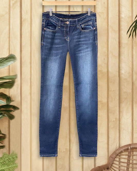 Gradient Modern Low Waist Bodycon Jeans