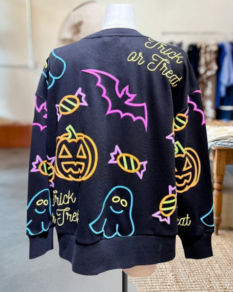 "Trick or Treat" Halloween sweatshirt