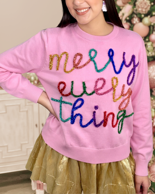 Merry Everything Sweater