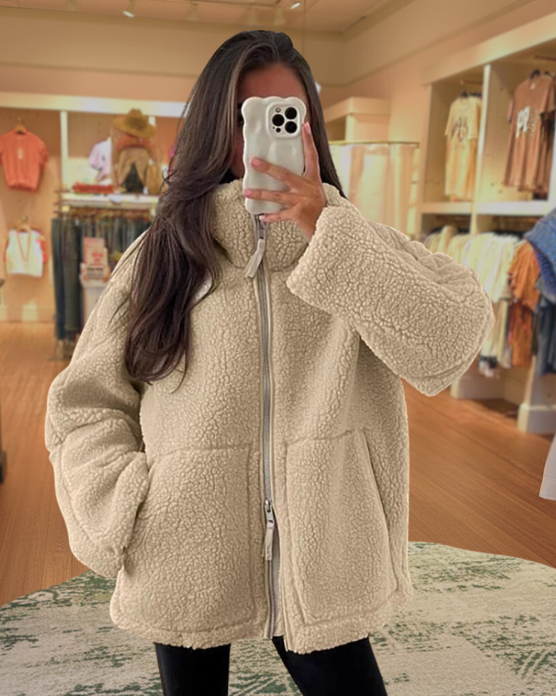 Sherpa Zip Up Jacket