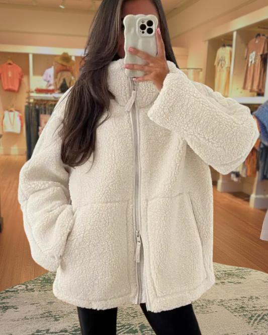 Sherpa Zip Up Jacket